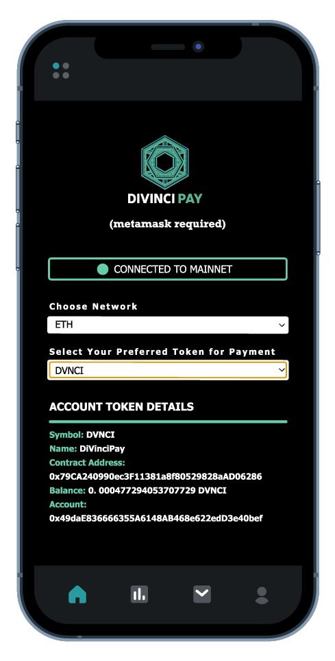 DiVinciPay ERC-20 and BEP-20 Crypto Payment Plugin