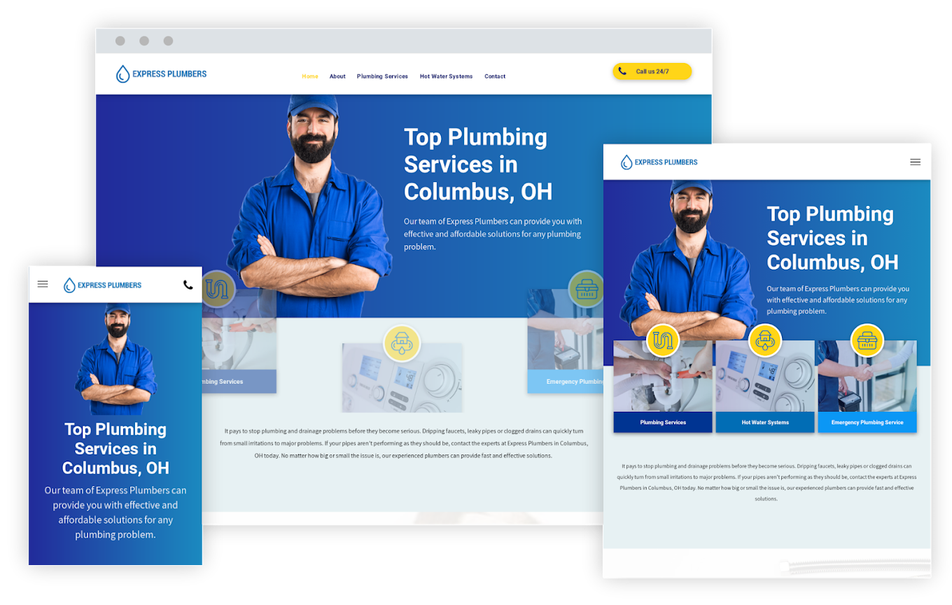 Website on Duda - Monthly service, maintenance and hosting