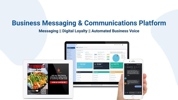 Text Message Marketing & Digital Loyalty System - Business Texting Dashboard