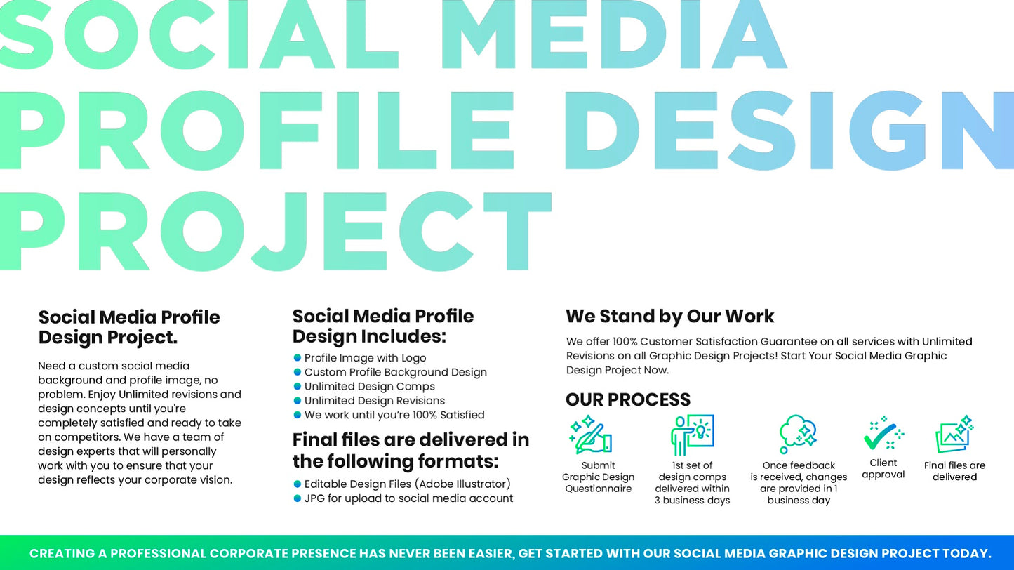 Social Media Profile Design