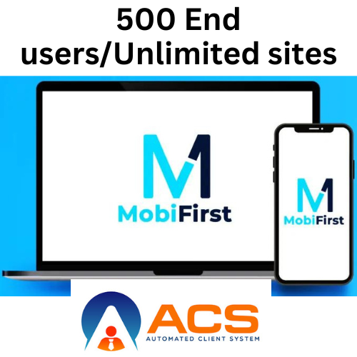 Mobifirst Edition: 500 End users/Unlimited sites