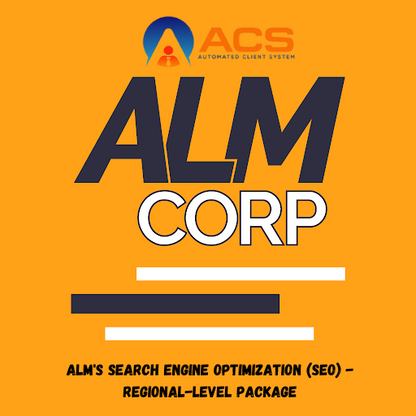 ALM's Search Engine Optimization (SEO) - Regional-Level Package