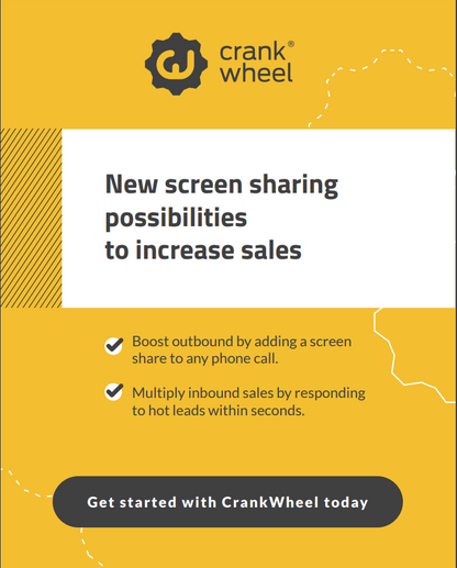 CrankWheel Screen Sharing