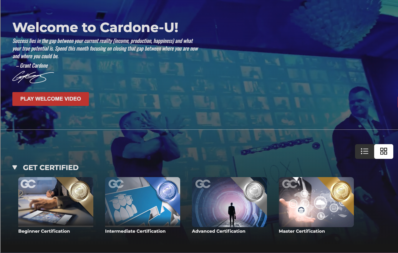 Cardone University