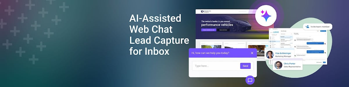 AI-Assisted Web Chat — Lead Capture for Inbox and WhatsApp